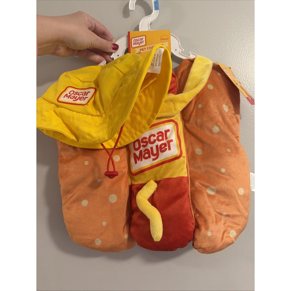 Oscar Mayer Pet Hot Dog Halloween Costume - Medium